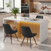 Hawsaiy 5 Piece Dining Table Set for 4, 63