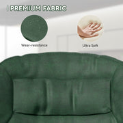 Nalupatio Modern Bar Stools Set of 2, Ergonomic Double-Layer Upholstered Bar Stools with Back, Adjustable Swivel Barstools for Kitchen Island, Drak Grey