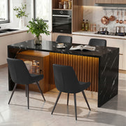 Hawsaiy 5 Piece Dining Table Set for 4, 63