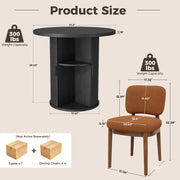 Hawsaiy 3-Piece Dining Table Set for 2, 31.5