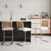 Hawsaiy Rattan Bar Stools Set of 2, 26