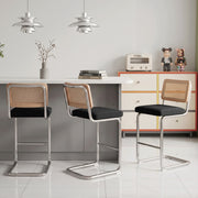 Hawsaiy Rattan Bar Stools Set of 2, 26