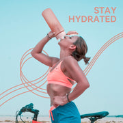 Hawsaiy 32oz BPA Free Plastic Water Bottle with Tea Filter